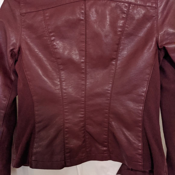SOLD Express Leather Jacket - Picture 2 of 3